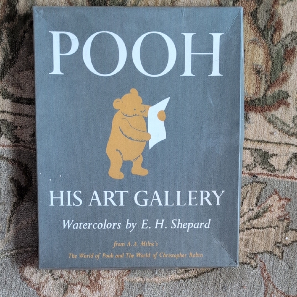 POOH His Art Gallery Watercolors by E.H. Shepard